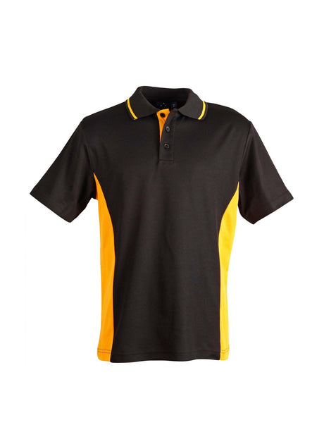 Mens Teammate TrueDry Contrast Short Sleeve Polo