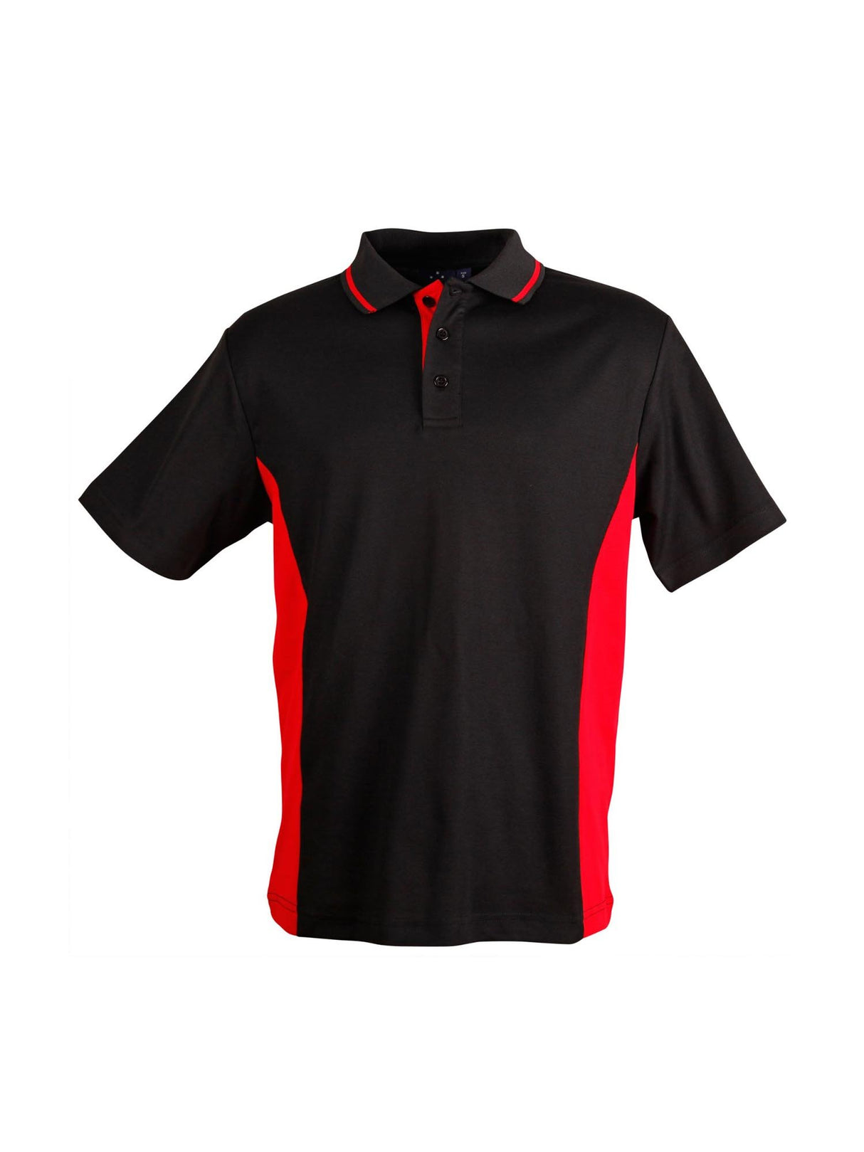 Mens Teammate TrueDry Contrast Short Sleeve Polo