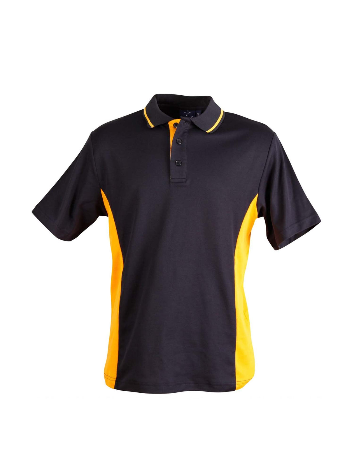 Mens Teammate TrueDry Contrast Short Sleeve Polo