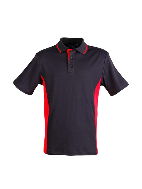 Mens Teammate TrueDry Contrast Short Sleeve Polo