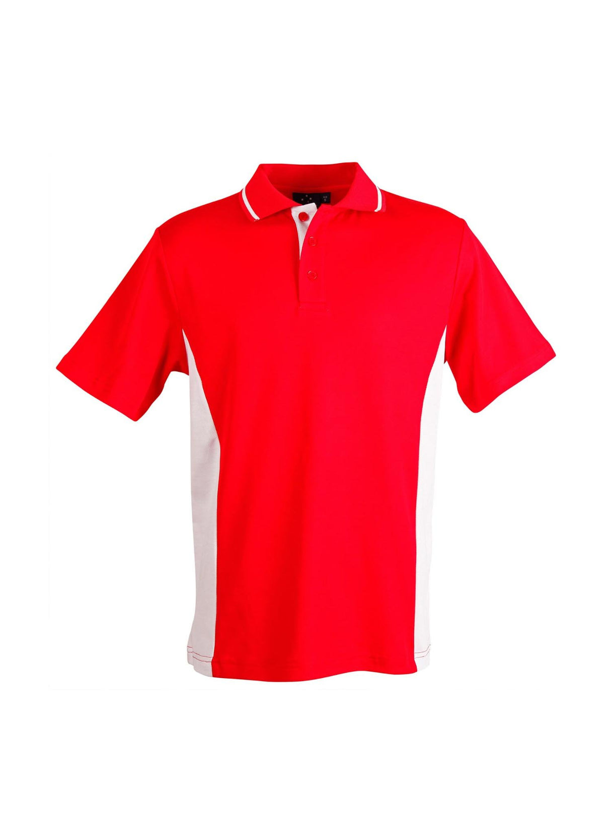 Mens Teammate TrueDry Contrast Short Sleeve Polo