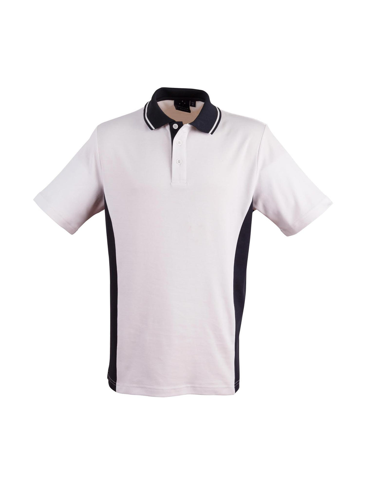 Mens Teammate TrueDry Contrast Short Sleeve Polo