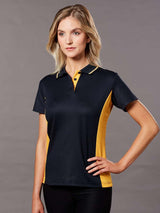 Ladies Teammate TrueDry Contrast Short Sleeve Polo