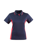 Ladies Teammate TrueDry Contrast Short Sleeve Polo