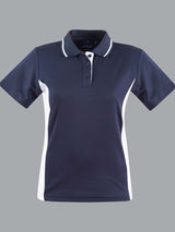 Ladies Teammate TrueDry Contrast Short Sleeve Polo