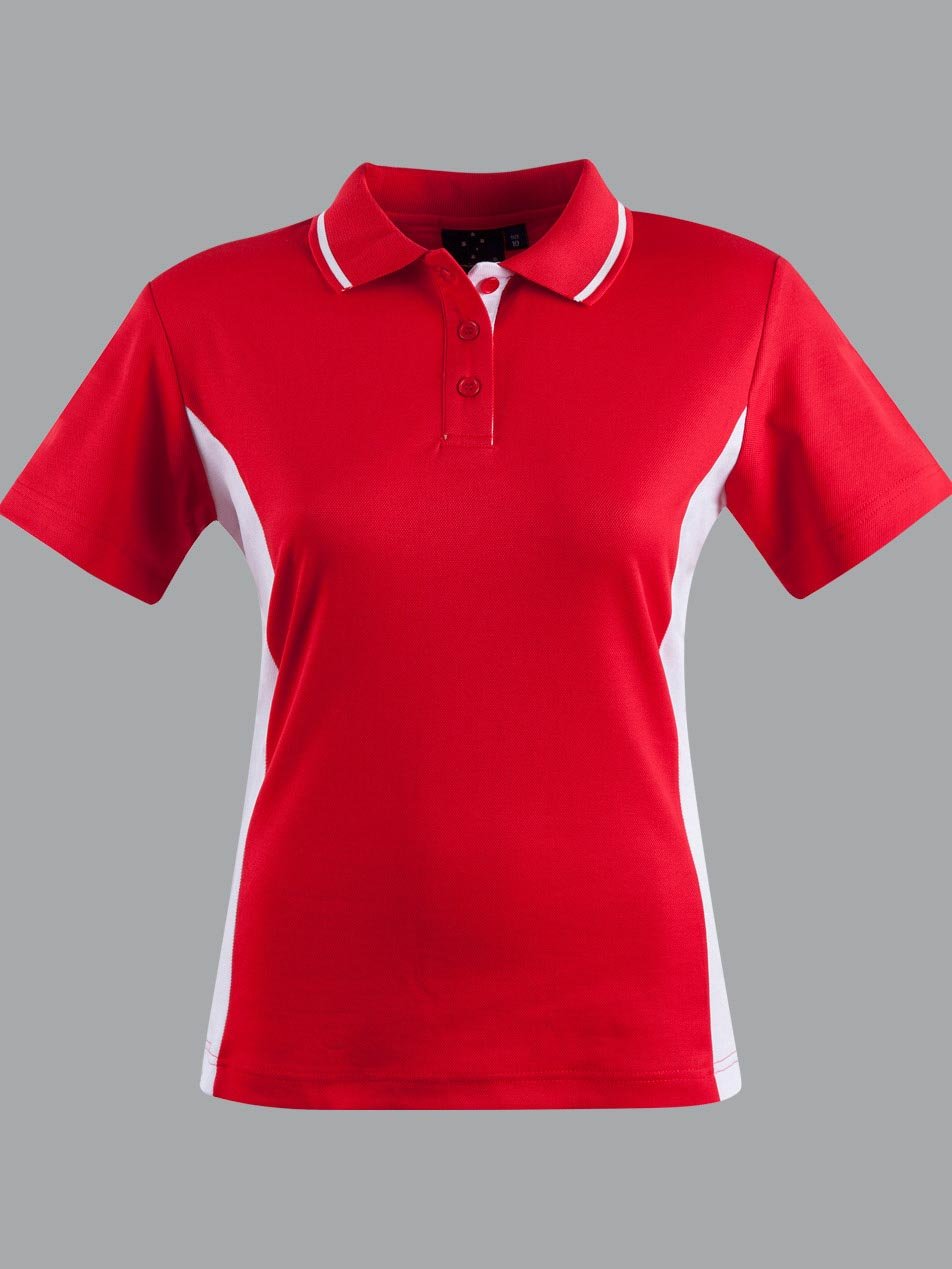 Ladies Teammate TrueDry Contrast Short Sleeve Polo