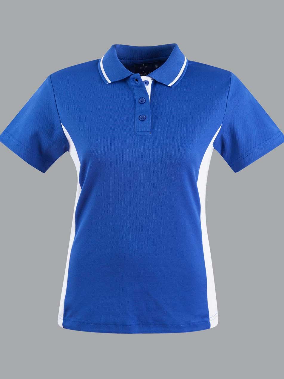 Ladies Teammate TrueDry Contrast Short Sleeve Polo