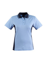 Ladies Teammate TrueDry Contrast Short Sleeve Polo