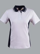 Ladies Teammate TrueDry Contrast Short Sleeve Polo