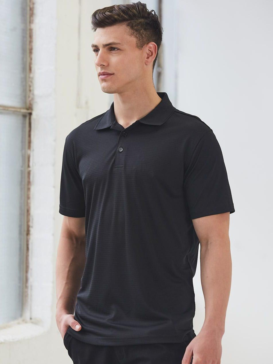 Mens Icon CoolDry Textured Polo