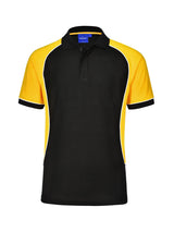 Kids TrueDry Tri-Colour Short Sleeve Pique Polo