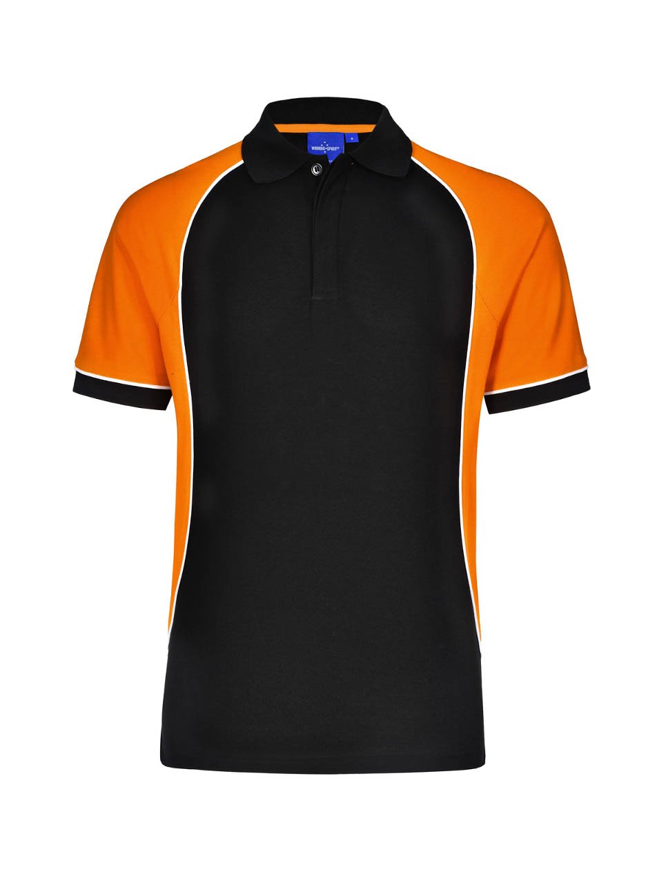 Kids TrueDry Tri-Colour Short Sleeve Pique Polo