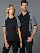 Ladies TrueDry Tri-Colour Short Sleeve Pique Polo