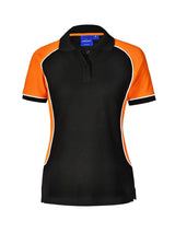 Ladies TrueDry Tri-Colour Short Sleeve Pique Polo