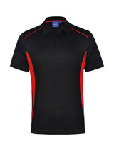 Mens Pursuit CoolDry Contrast Short Sleeve Polo