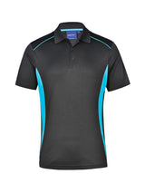 Mens Pursuit CoolDry Contrast Short Sleeve Polo