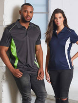 Ladies Pursuit CoolDry Contrast Short Sleeve Polo