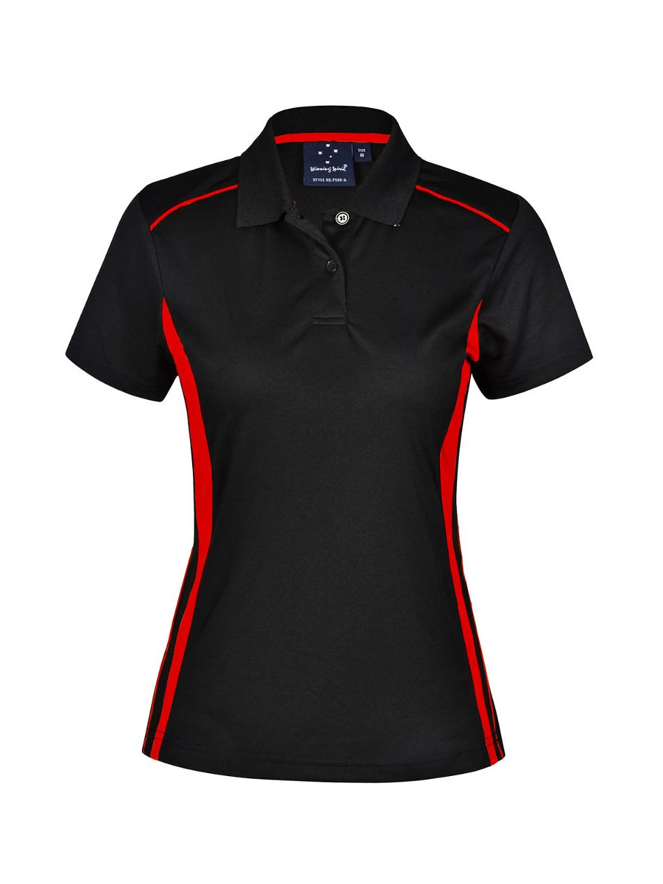 Ladies Pursuit CoolDry Contrast Short Sleeve Polo