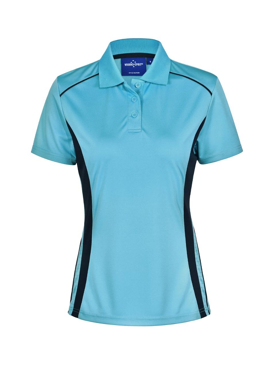 Ladies Pursuit CoolDry Contrast Short Sleeve Polo