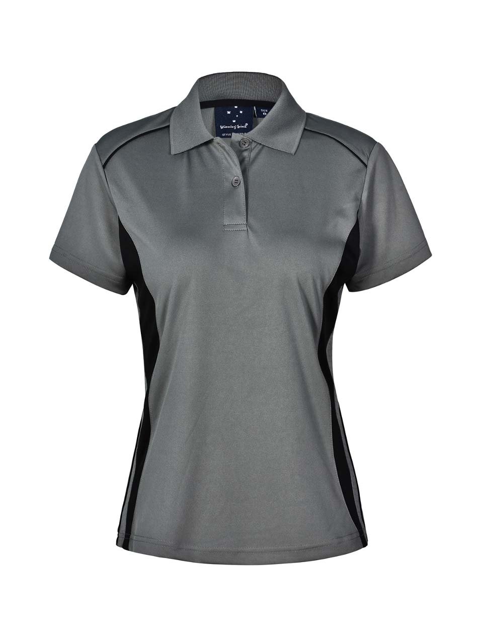 Ladies Pursuit CoolDry Contrast Short Sleeve Polo