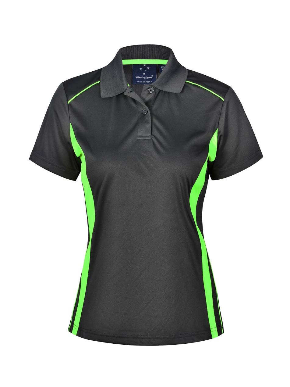 Ladies Pursuit CoolDry Contrast Short Sleeve Polo