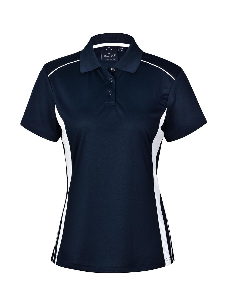 Ladies Pursuit CoolDry Contrast Short Sleeve Polo