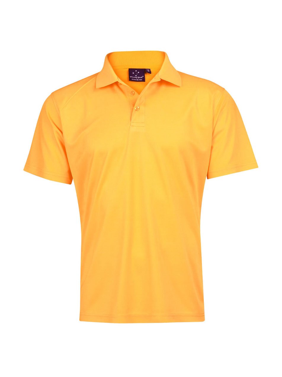 Kids Verve CoolDry Mini Pique Solid Colour Short Sleeve Polo