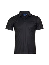 Mens Verve CoolDry Mini Pique Solid Colour Short Sleeve Polo