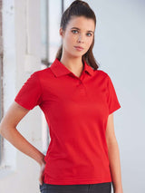 Ladies Verve CoolDry Mini Pique Solid Colour Short Sleeve Polo