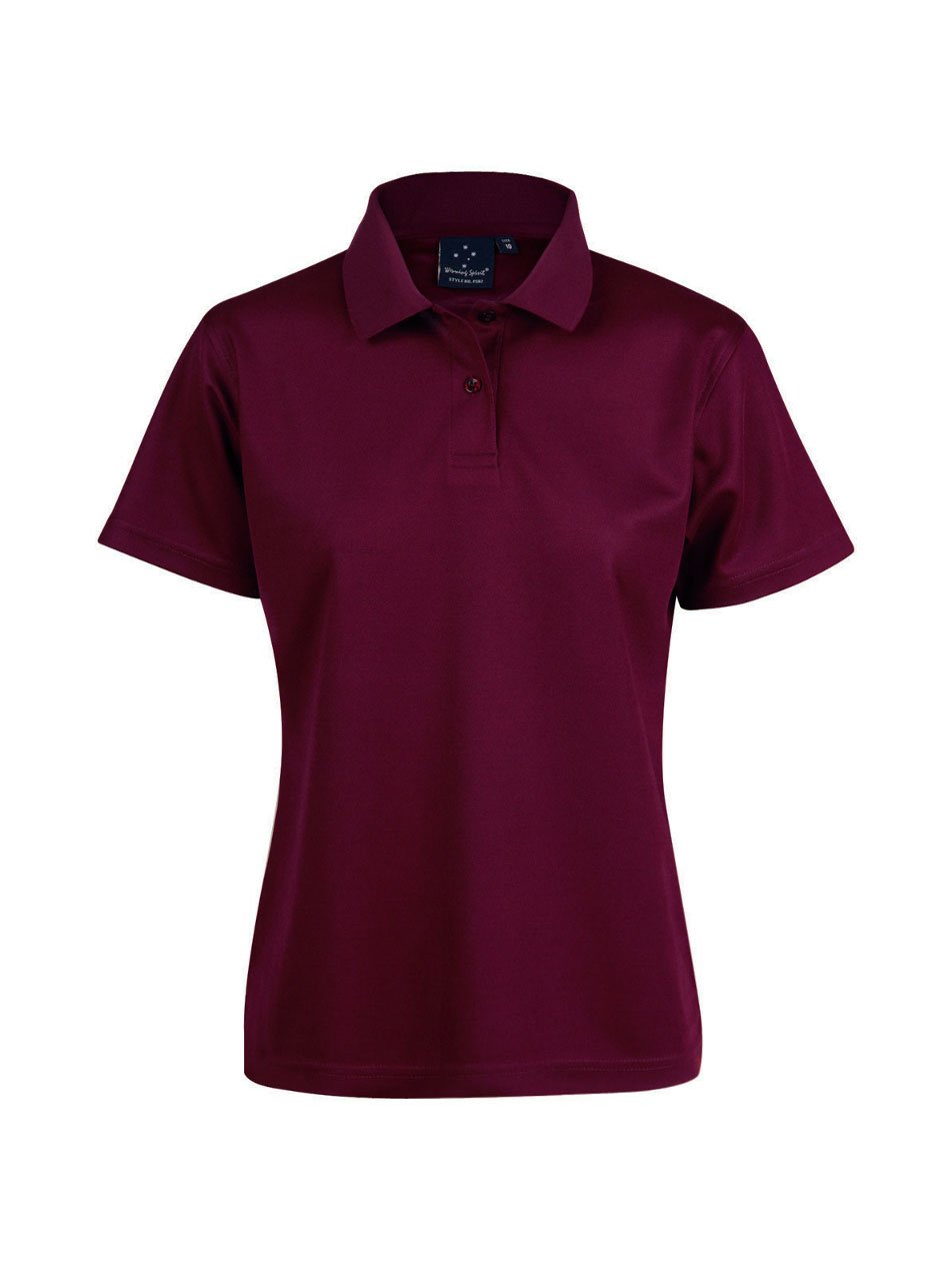 Ladies Verve CoolDry Mini Pique Solid Colour Short Sleeve Polo