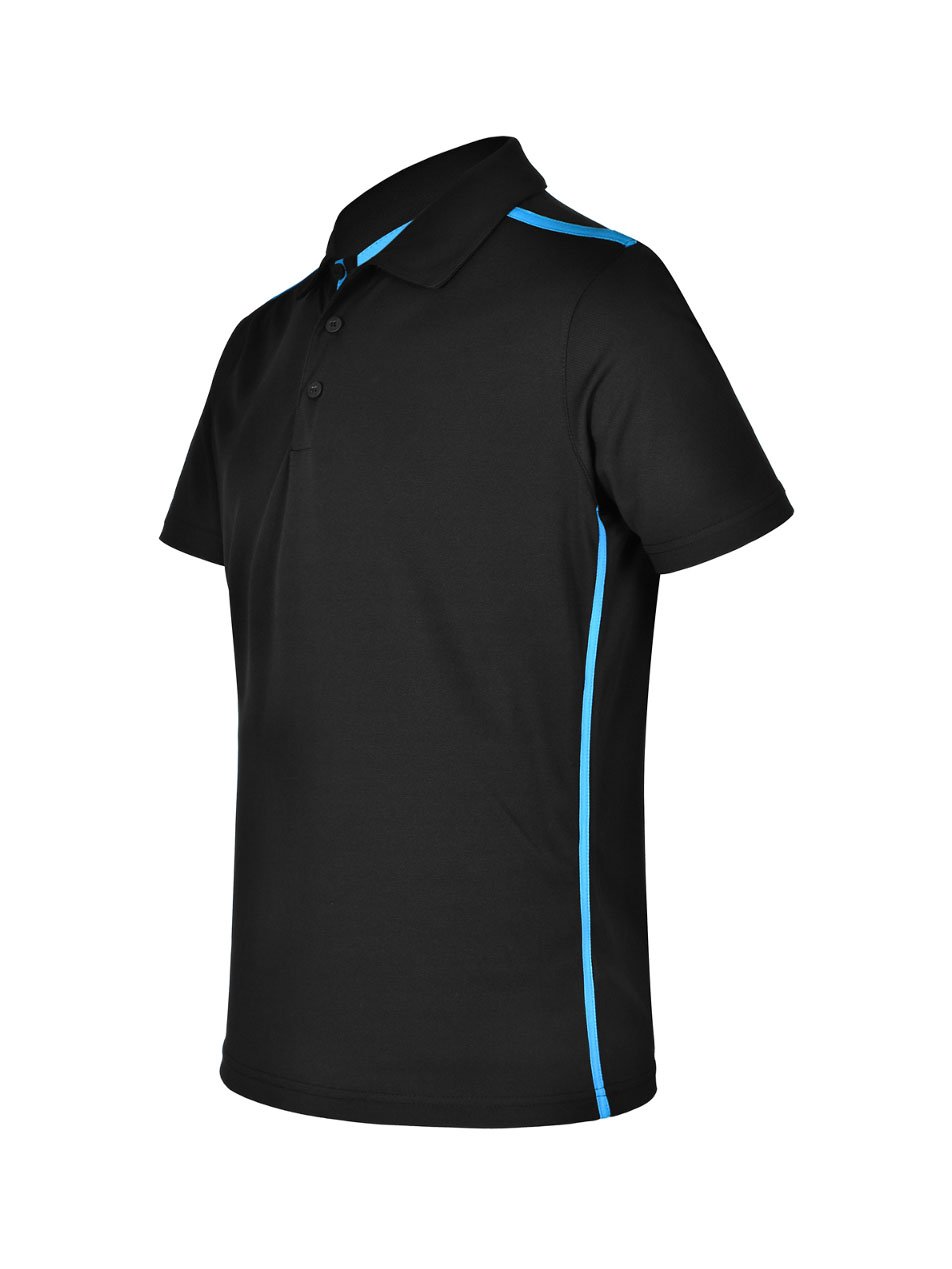 Mens Staten RapidCool Short Sleeve Contrast Polo