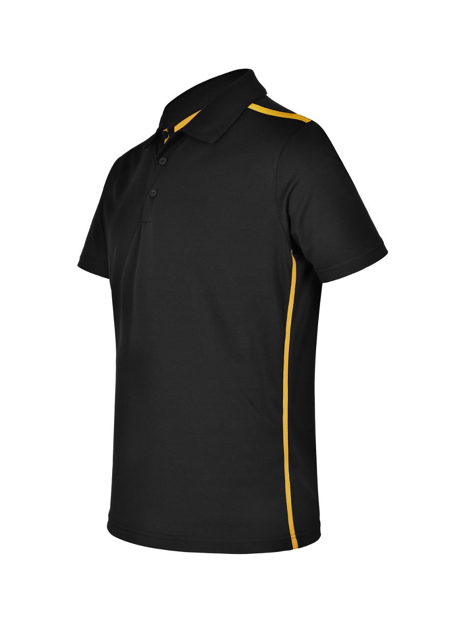 Mens Staten RapidCool Short Sleeve Contrast Polo