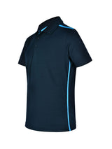 Mens Staten RapidCool Short Sleeve Contrast Polo