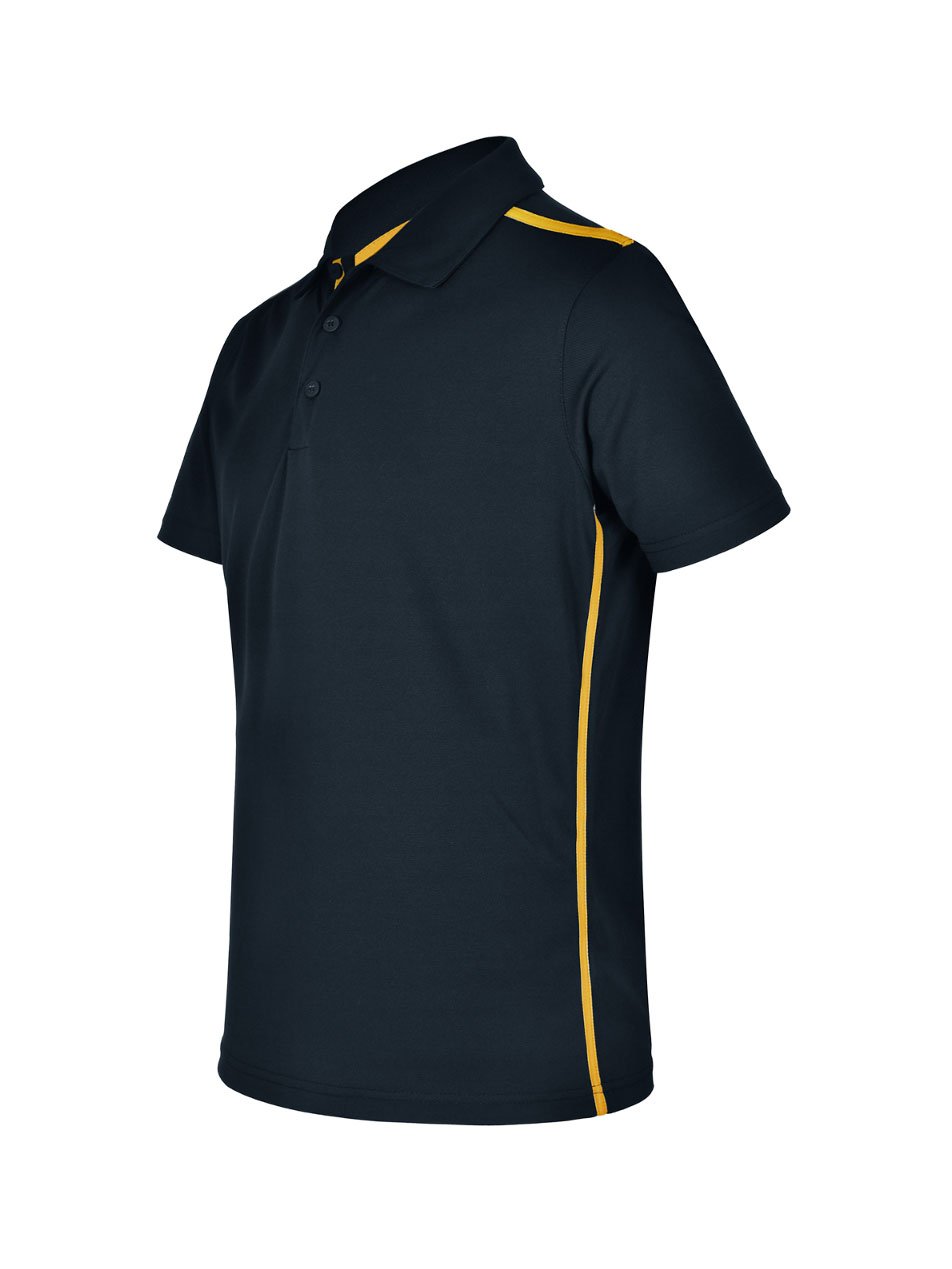 Mens Staten RapidCool Short Sleeve Contrast Polo