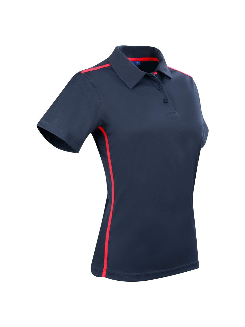 Ladies Staten RapidCool Short Sleeve Contrast Polo