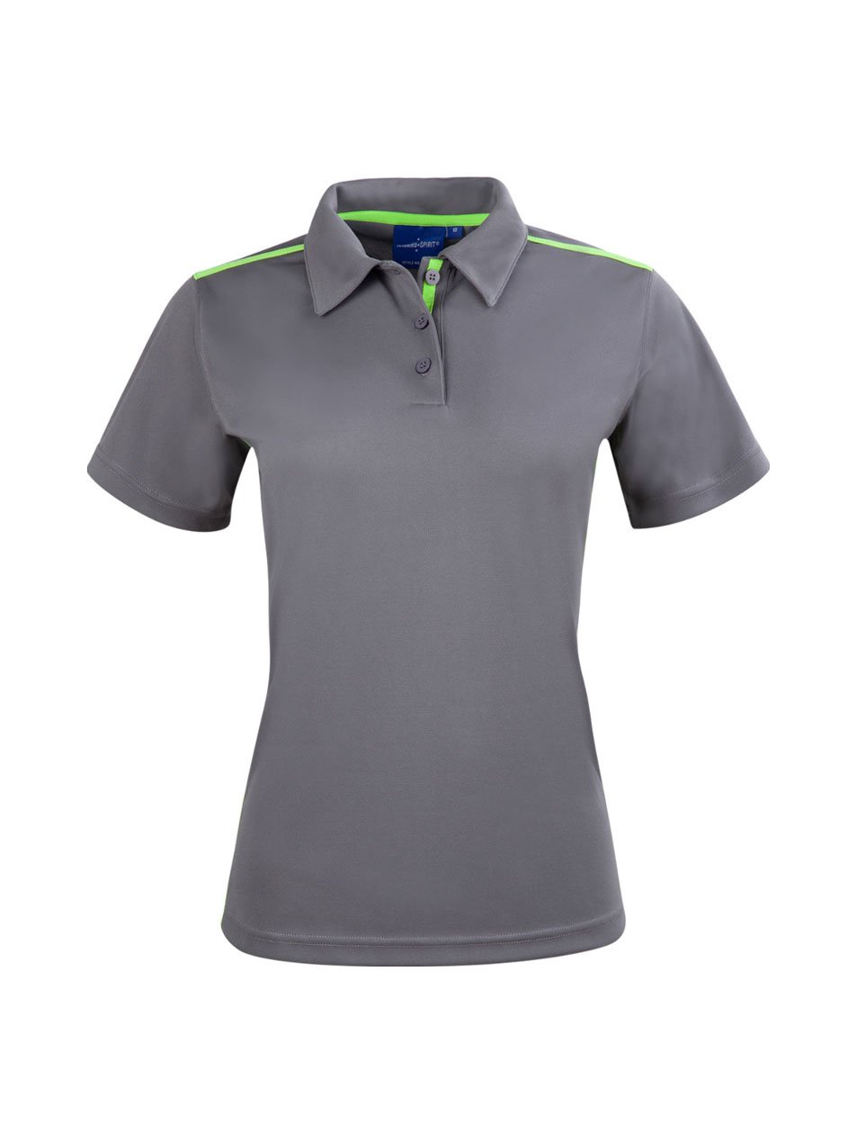 Ladies Staten RapidCool Short Sleeve Contrast Polo