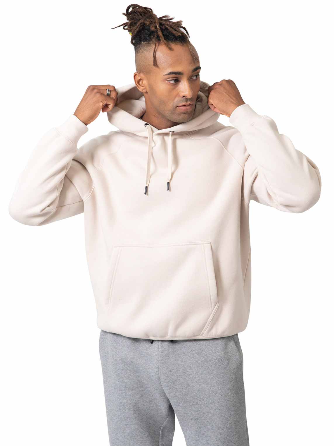 Mens Cotton Care Kangaroo Hoodie