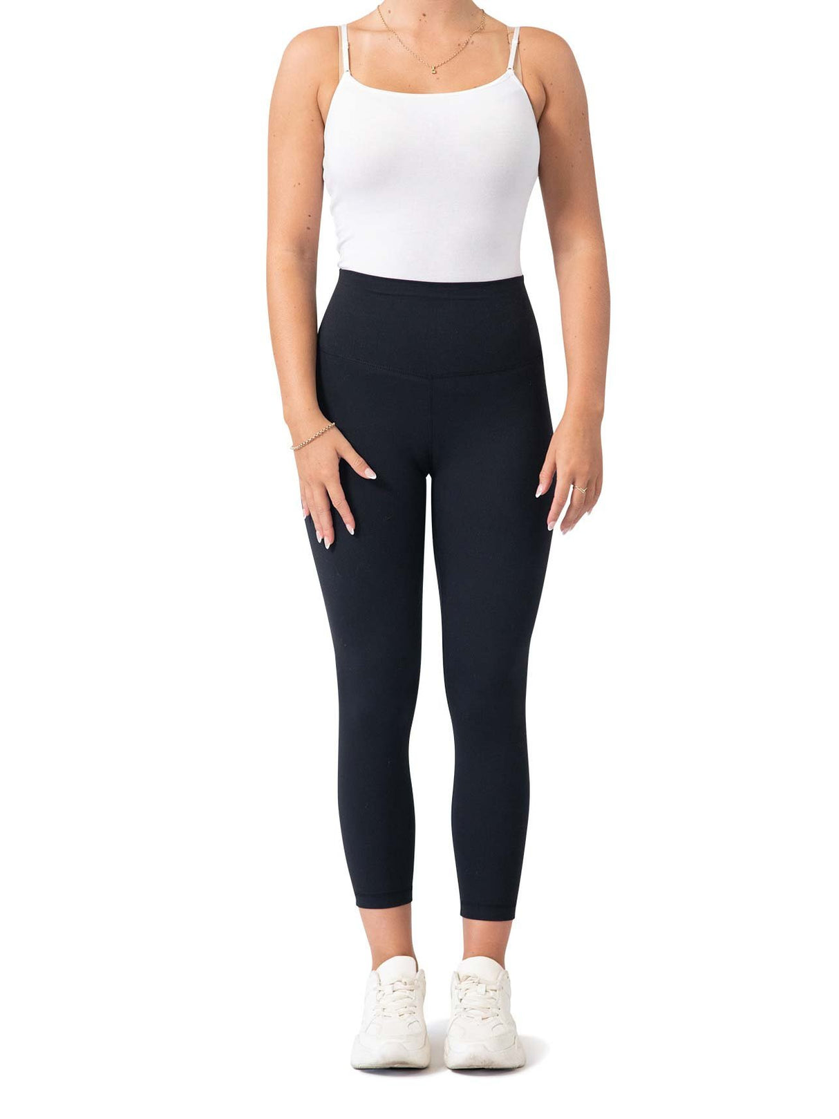 Ladies High Rise Full Length Leggings