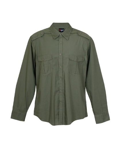 Mens Military Long Sleeve Shirt