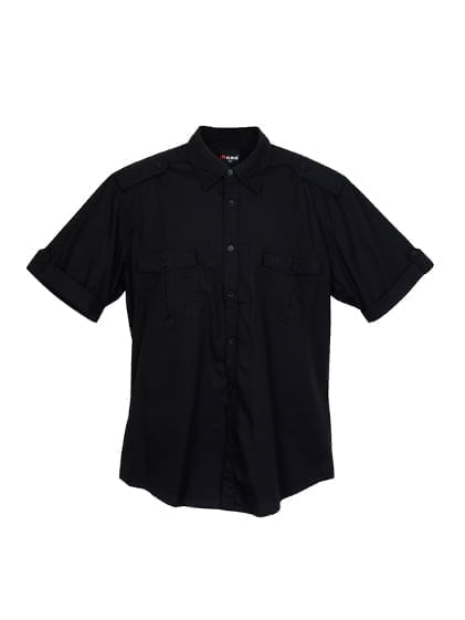 Mens Military Short Sleeve Shirt