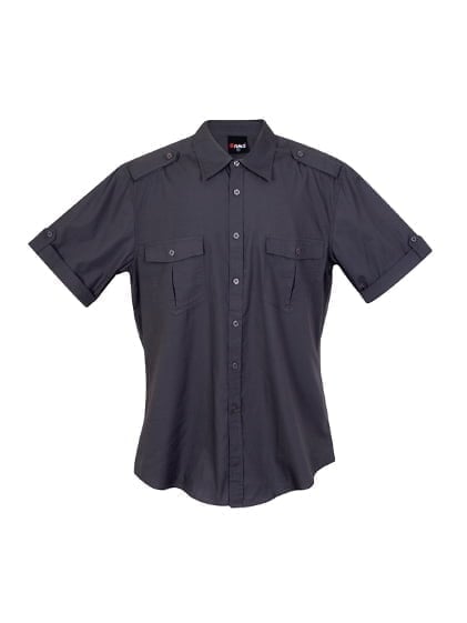 Mens Military Short Sleeve Shirt