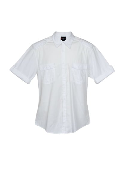 Mens Military Short Sleeve Shirt