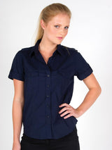 Ladies Military Short Sleeve Shirt