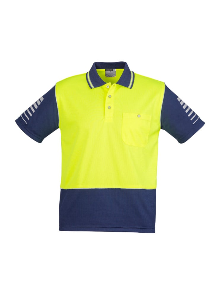 Mens Hi Vis Zone Polo