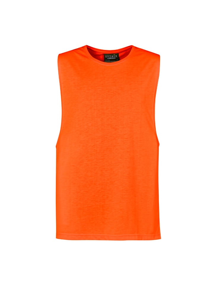 Mens Hi Vis Sleeveless Tee