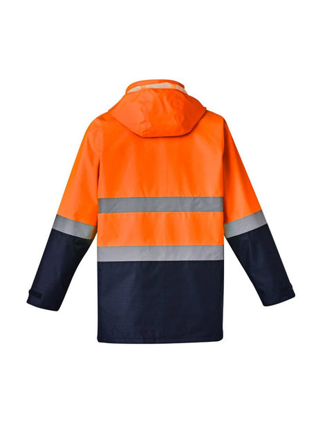 Mens Hi Vis Basic 4 in 1 Waterproof Jacket