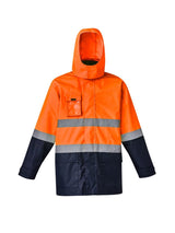 Mens Hi Vis Basic 4 in 1 Waterproof Jacket