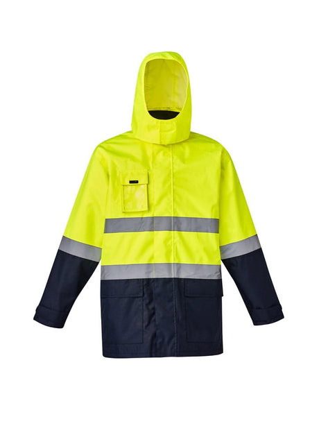 Mens Hi Vis Basic 4 in 1 Waterproof Jacket