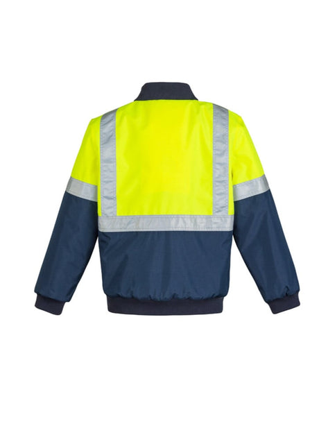 Mens Hi Vis Quilted Flying Jacket