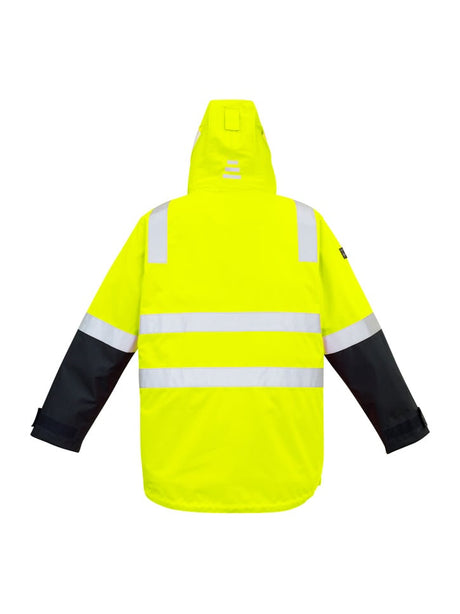 Mens Hi Vis 4 in 1 Waterproof Jacket